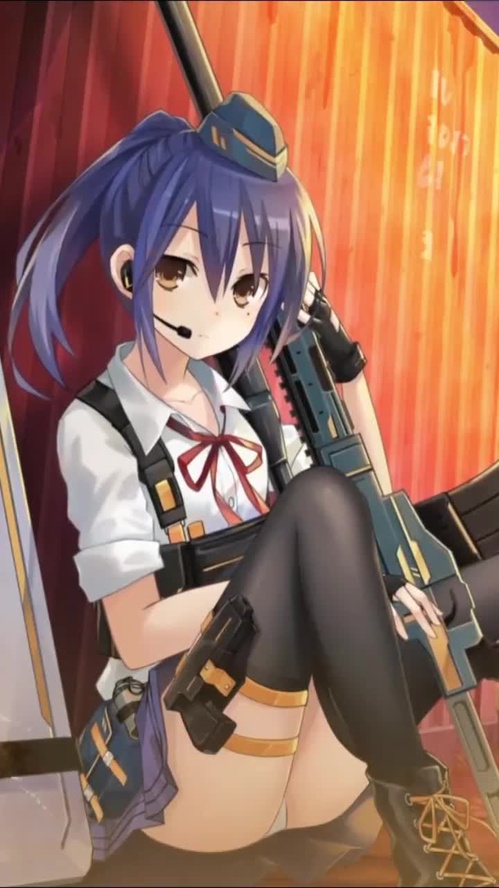 iPhone  Android Takamiya Mana Date A Live Spirit Pledge Phone Live Wallpaper