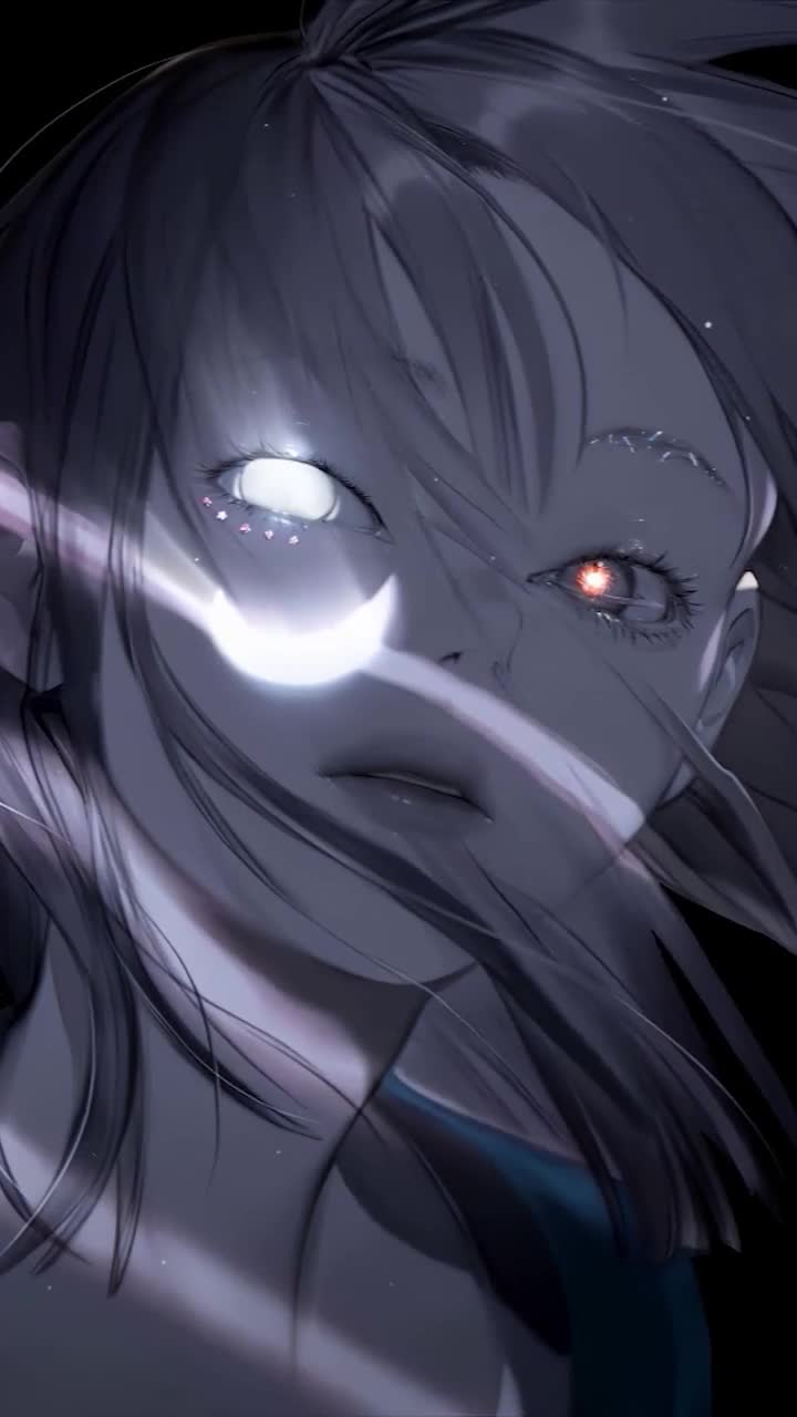 iPhone And Android Anime Girl Moonlight Phone Live Wallpaper