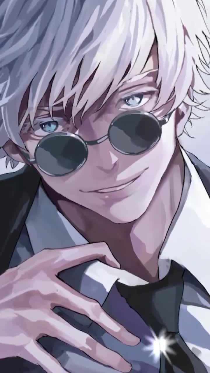 iPhone  Android Satoru Gojo Suit Jujutsu Kaisen Anime Phone Live Wallpaper