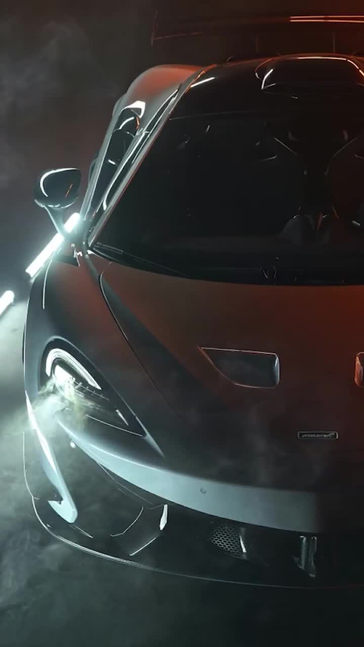 iPhone  Android Novitec Mclaren 620r Car Phone Live Wallpaper