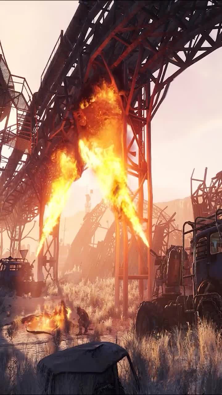 iPhone  Android Metro Exodus Flame The Caspian Phone Live Wallpaper