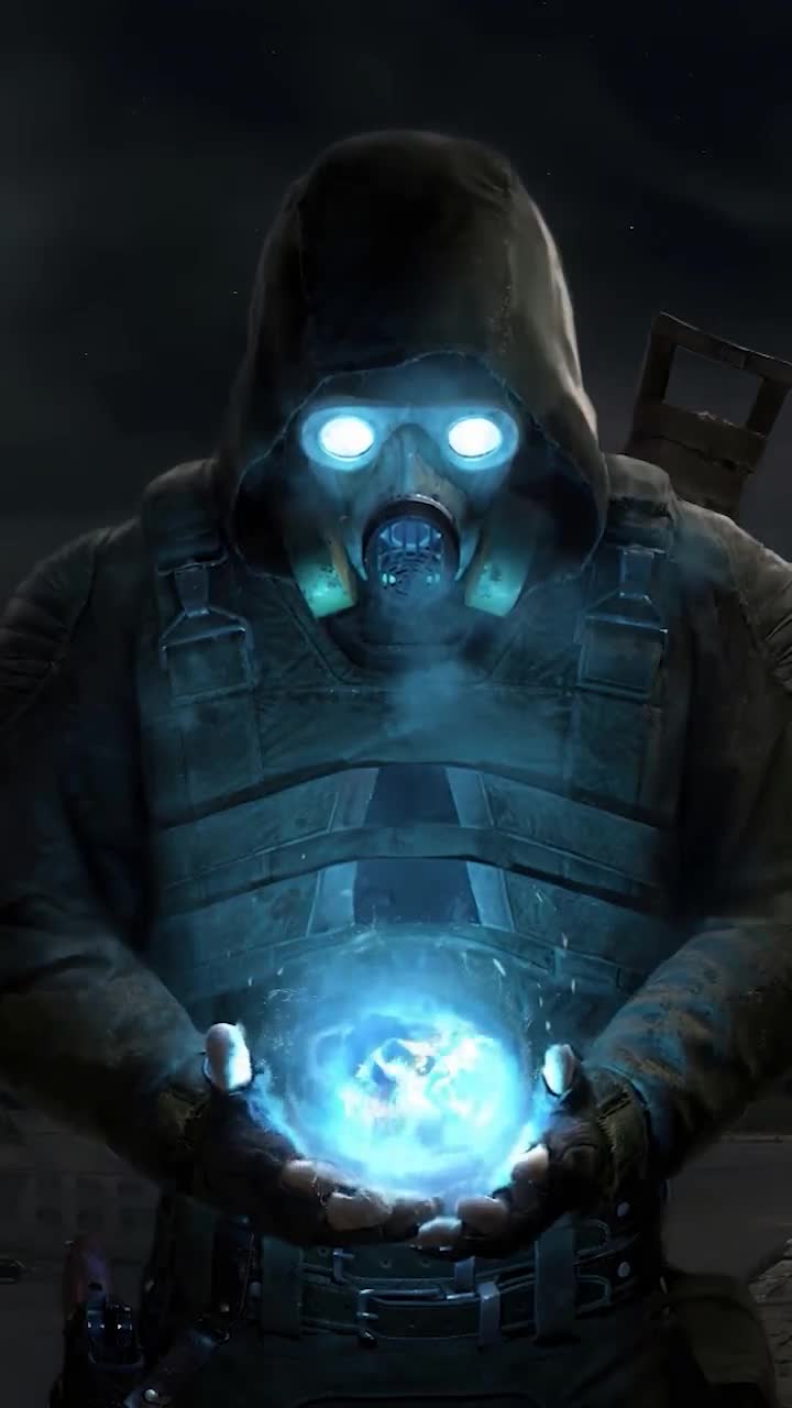 iPhone and Android Stalker2 Artefact Nuclear Shining Phone Live Wallpaper