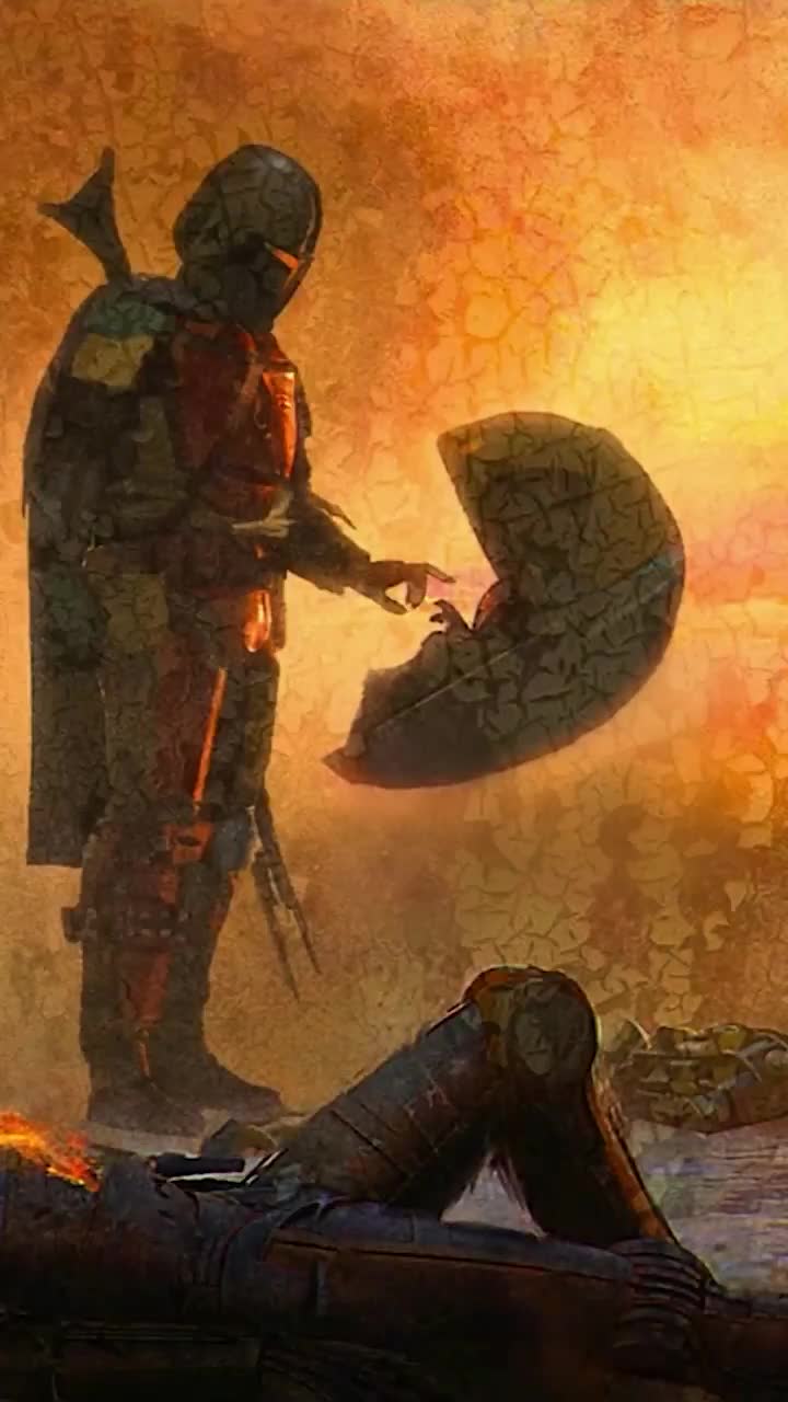 iPhone  Android Mandalorian And Baby Yoda Phone Live Wallpaper