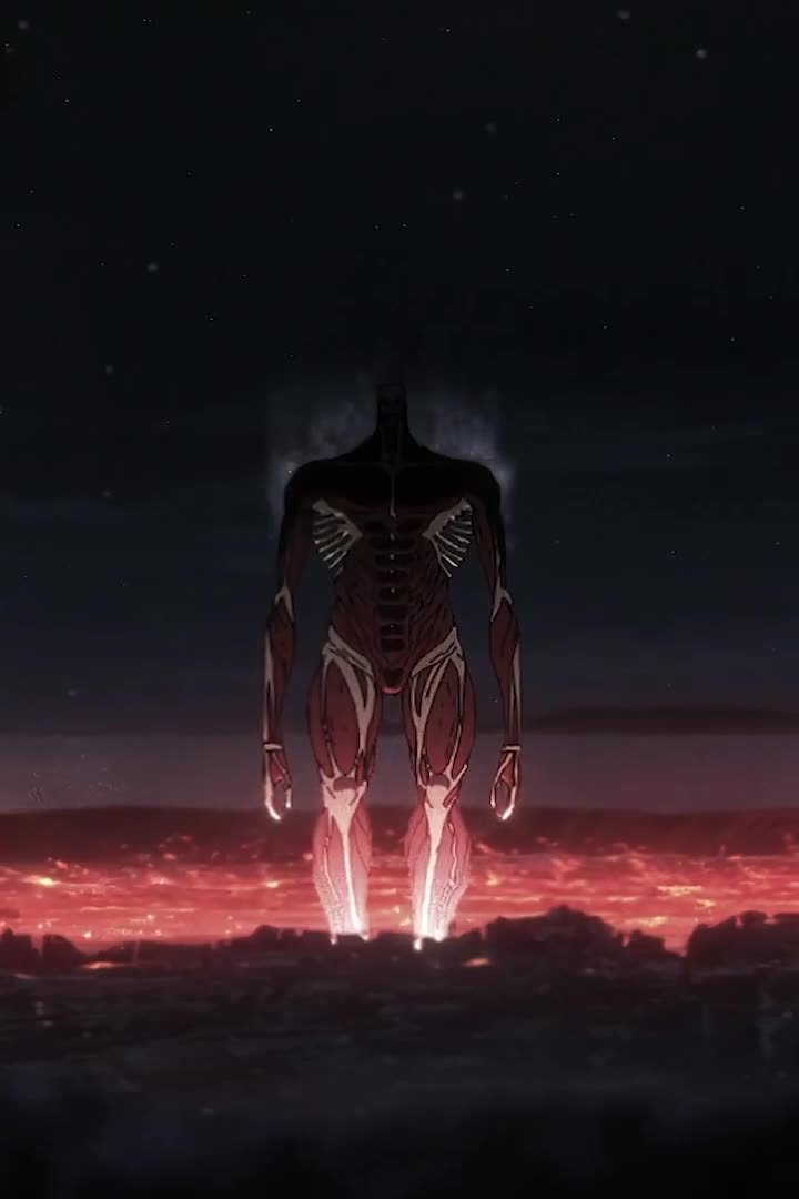 Colossal Aot Wallpaper of Anime