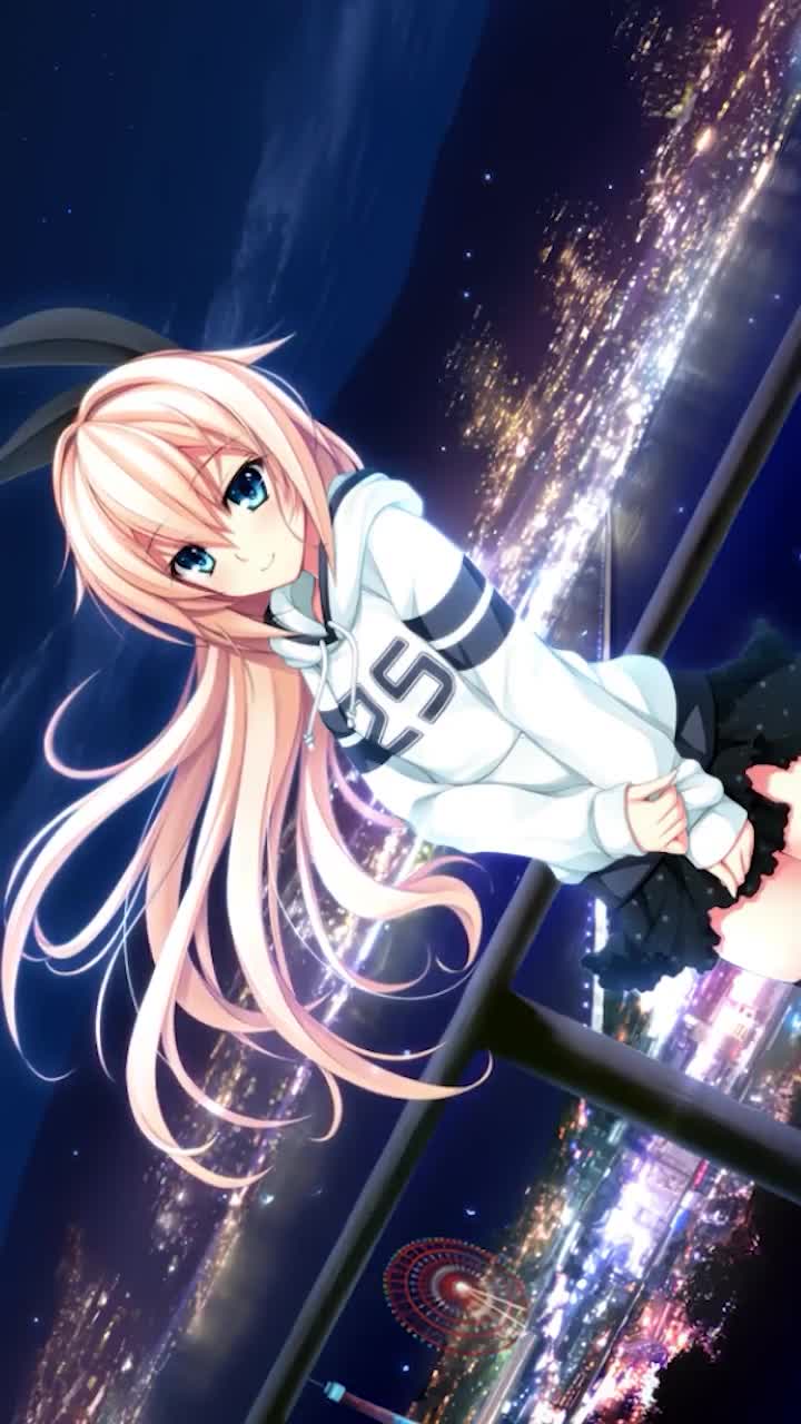 iPhone and Android Azusa Kurashiki Pretty X Cation 2 Phone Live Wallpaper