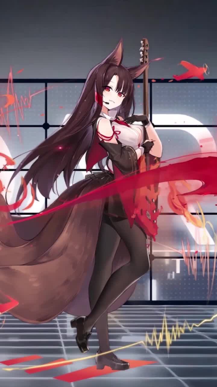 iPhone  Android Akagi Azur Lane Free Phone Live Wallpaper
