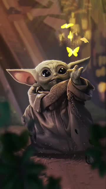 Mandalorian Baby Yoda Live Phone Wallpaper To iPhone And Android