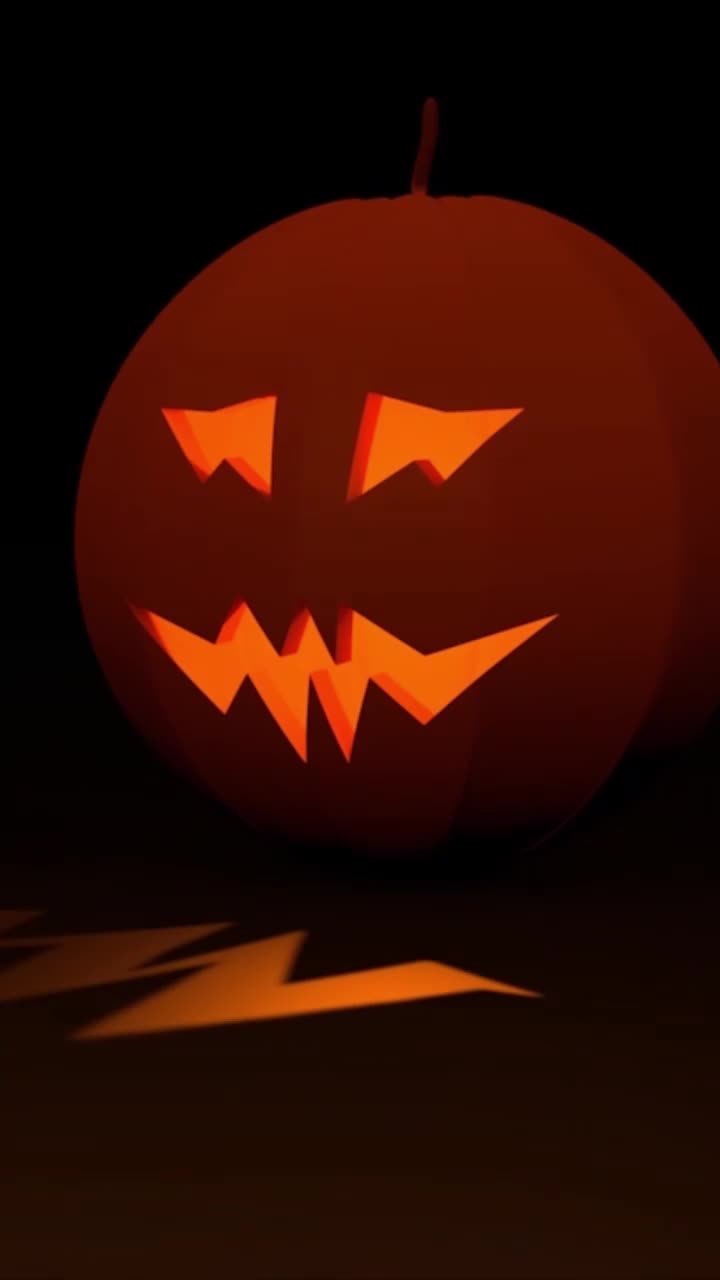 iPhone and Android Pumpkin Halloween Live Phone Wallpaper
