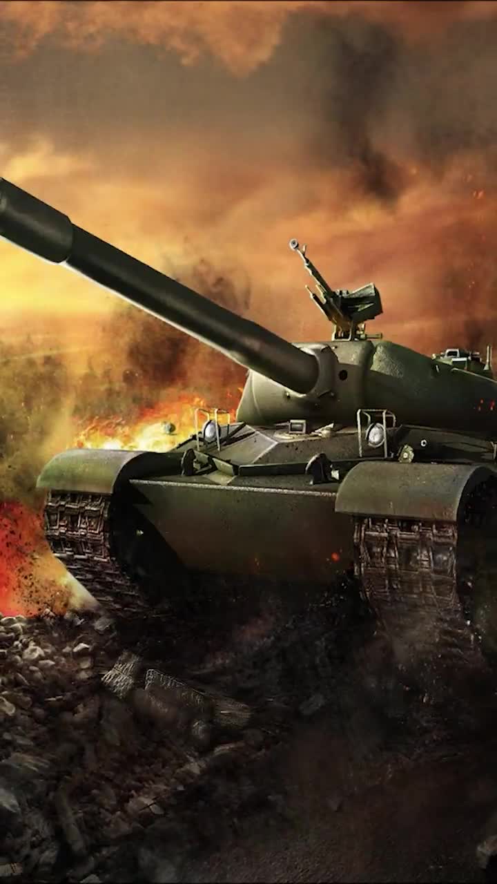 iPhone  Android World Of Tanks Game Phone Live Wallpaper