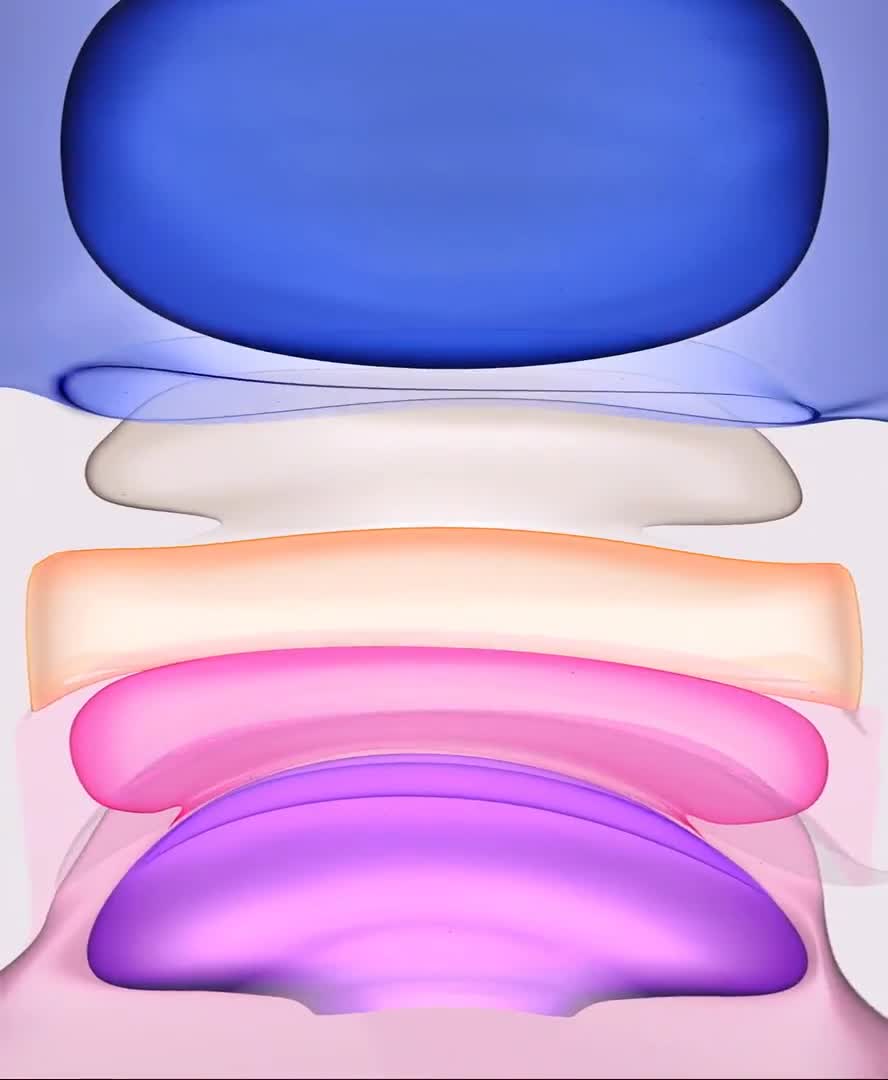 Jelly Purple Light iPhone 11 Live Wallpaper