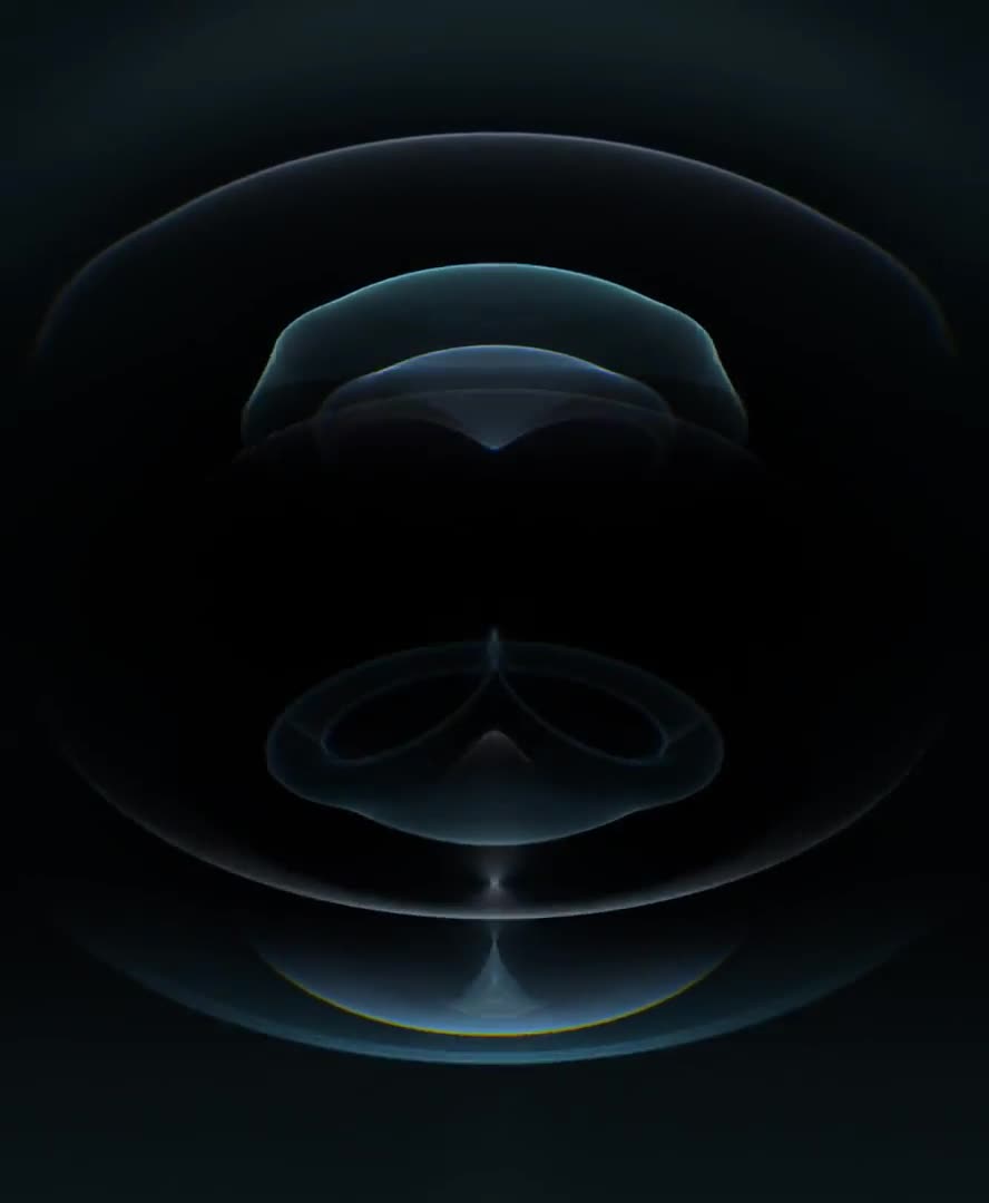Resonance Silver Dark iPhone 12 Pro Live Wallpaper
