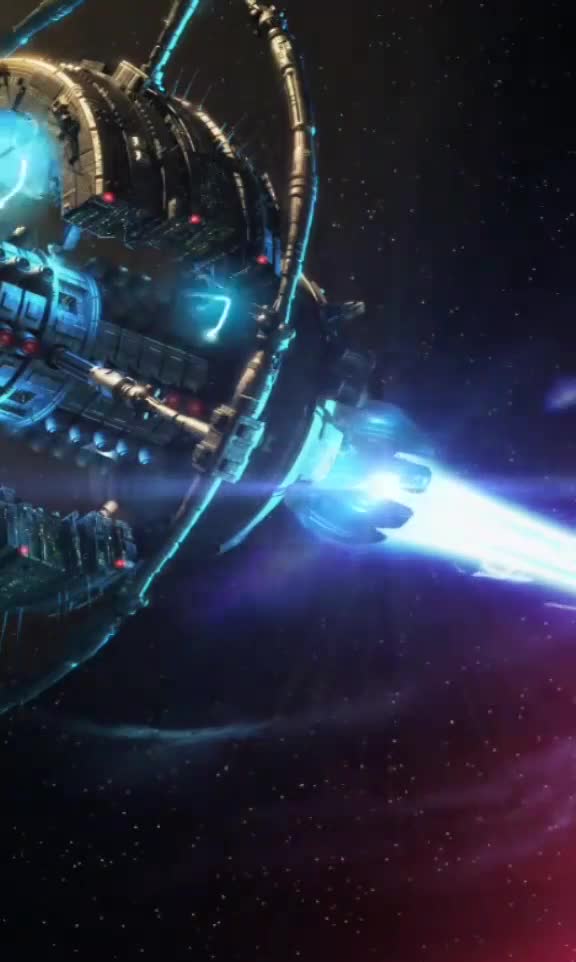 Laser Space Iphone Wallpaper