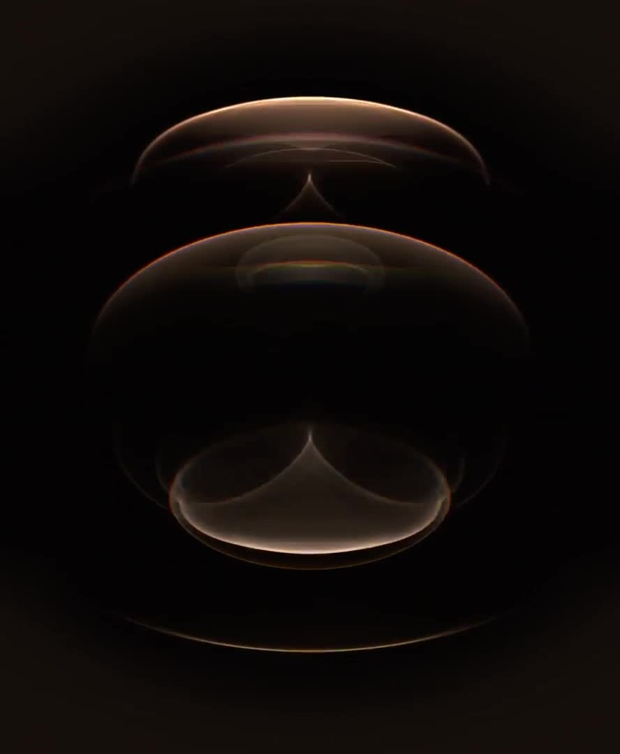 Resonance Gold Dark iPhone 12 Pro Live Wallpaper