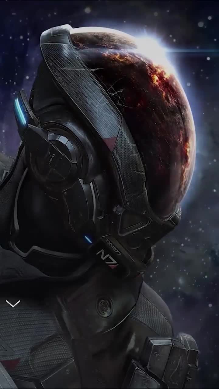 iPhone  Android Mass Effect Soldier Game Phone Live Wallpaper