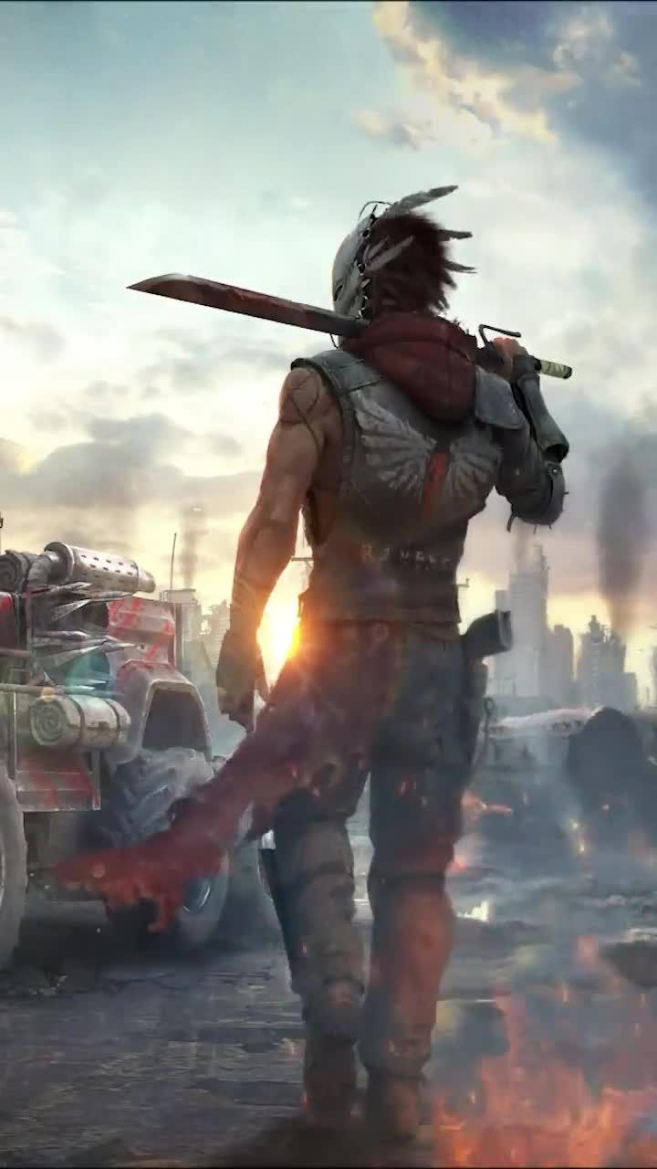 iPhone  Android Crossout Game Phone Live Wallpaper