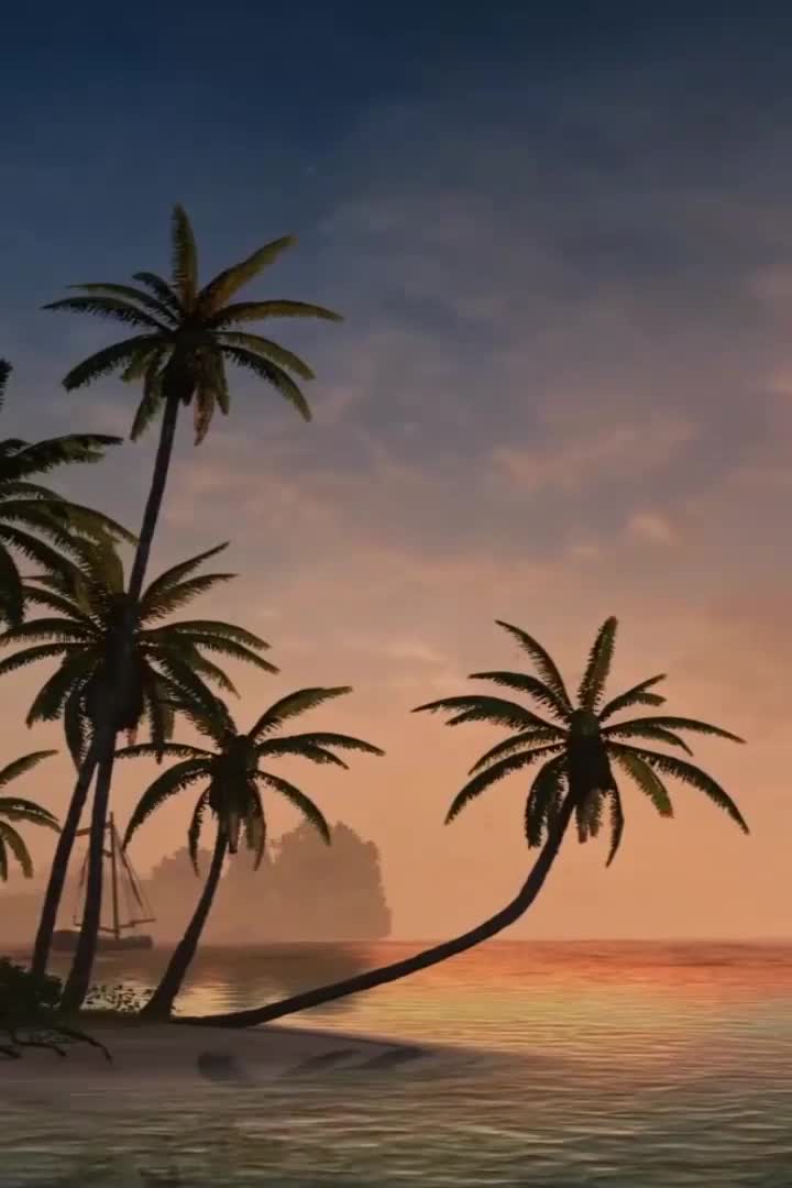 Live Evening Beach Wallpaper To iPhone And Android