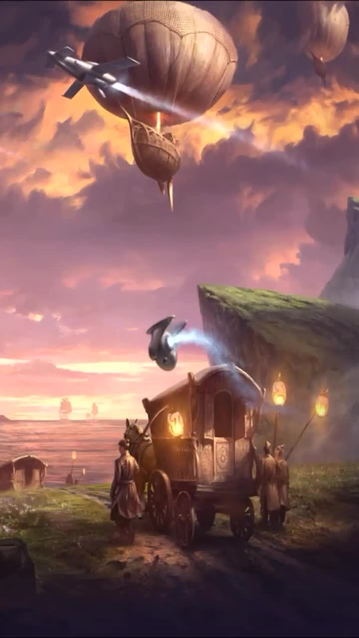 iPhone  Android Dream Haven Studio Fantasy Phone Live Wallpaper