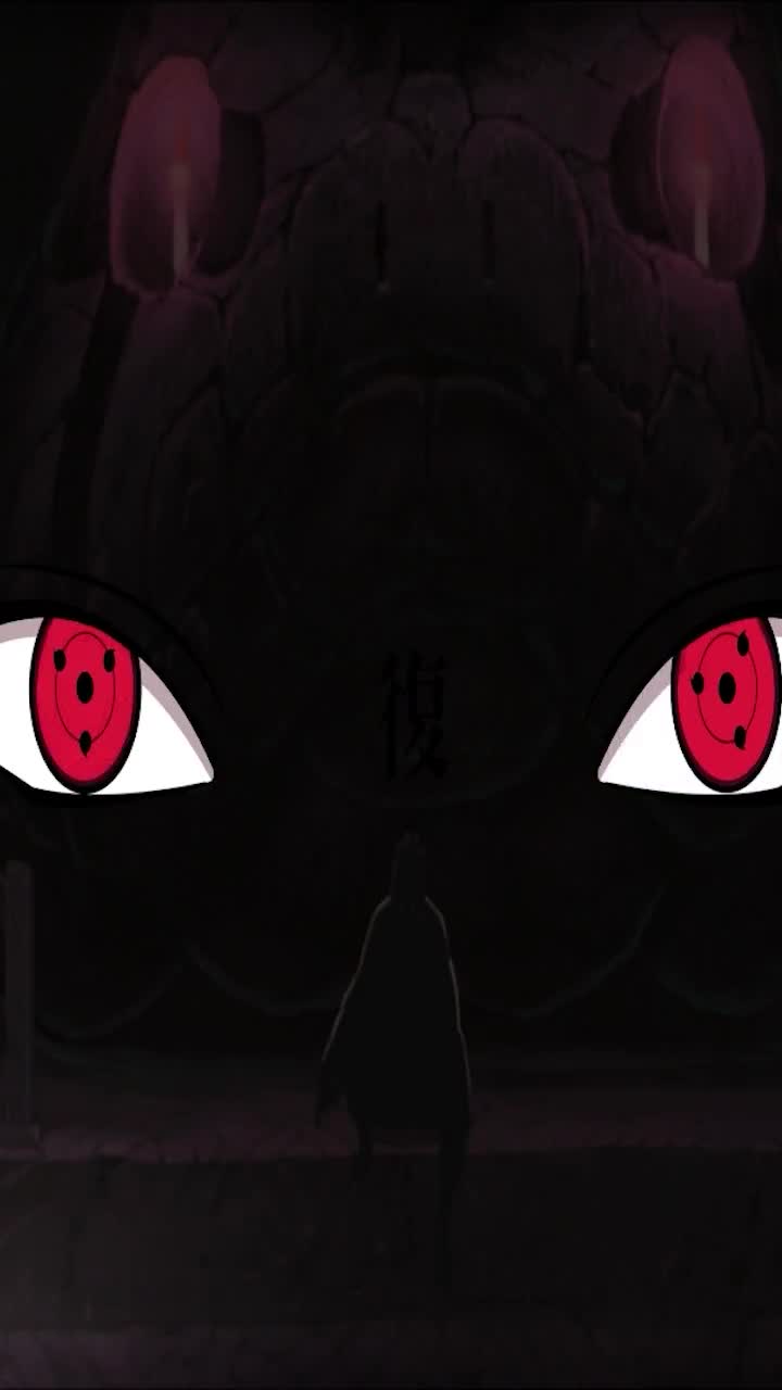 iPhone  Android Uchiha Eyes Free Phone Live Wallpaper