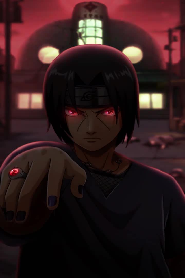 Live Anime Revenge Of Itachi Wallpaper For Phone