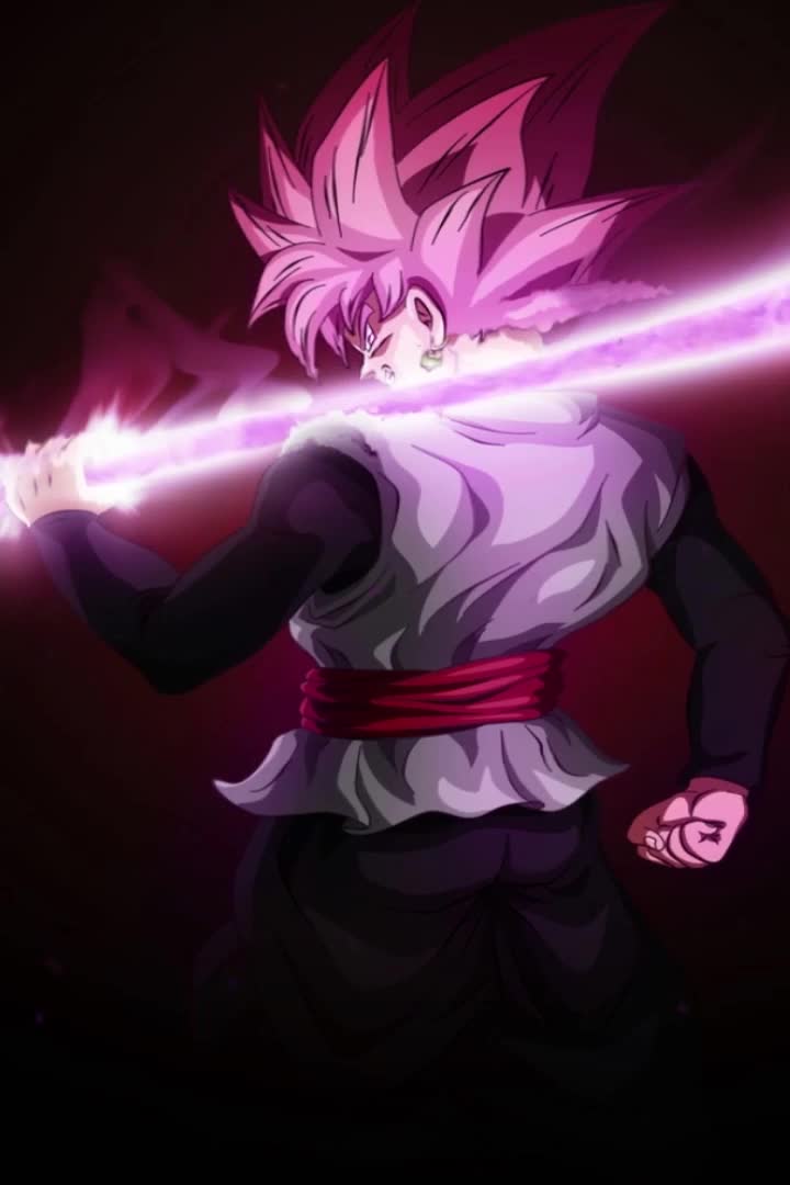 iPhone And Android Super Saiyan Rose Goku Black Anime Live Phone Wallpaper