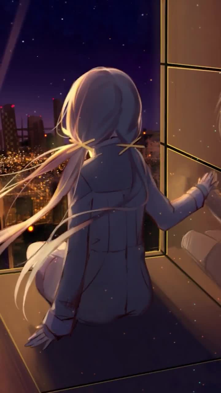 iPhone  Android Waiting For You Alone Girl Phone Live Wallpaper