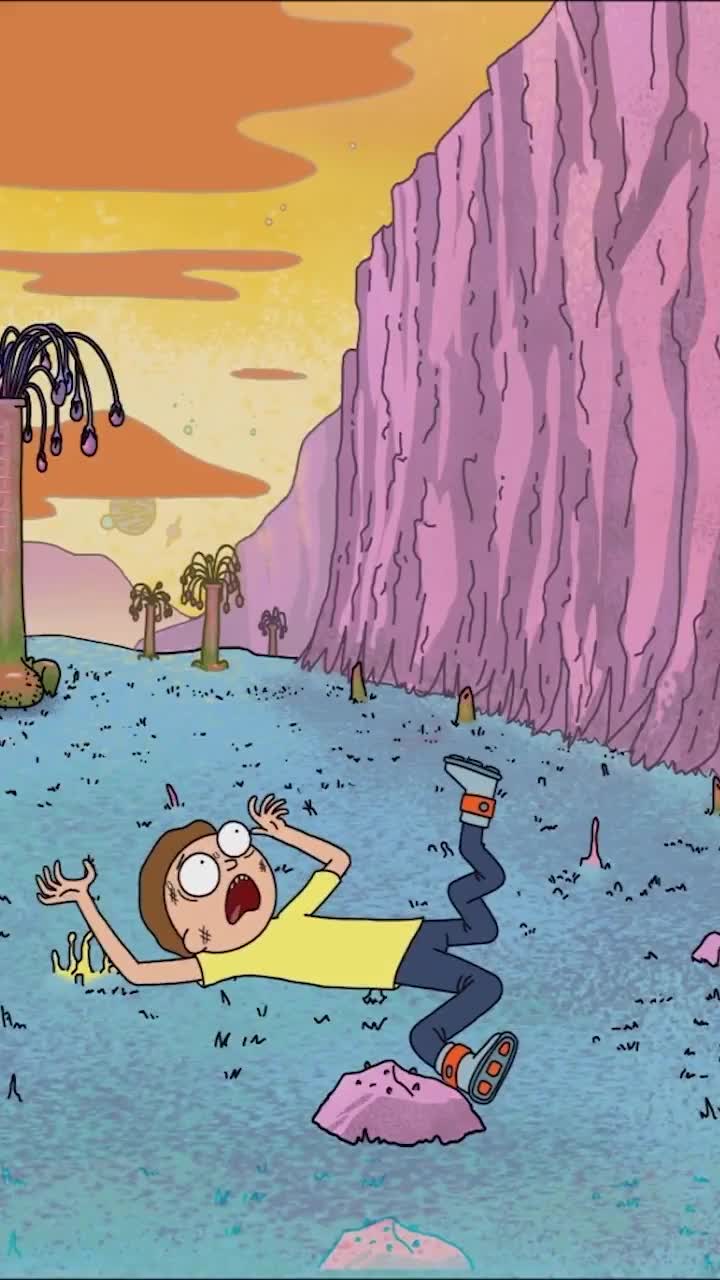 iPhone  Android Morty In Pain Anime Phone Live Wallpaper