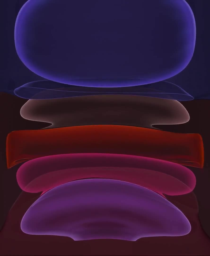 Jelly Purple Dark iPhone 11 Live Wallpaper