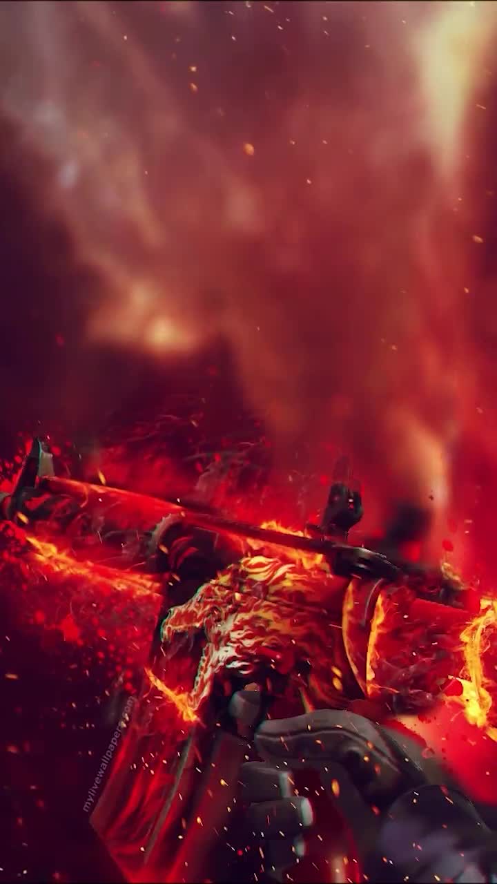 iPhone  Android Csgo Rifle Abstract Phone Live Wallpaper