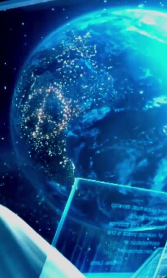 Hello From Space Iphone Wallpaper