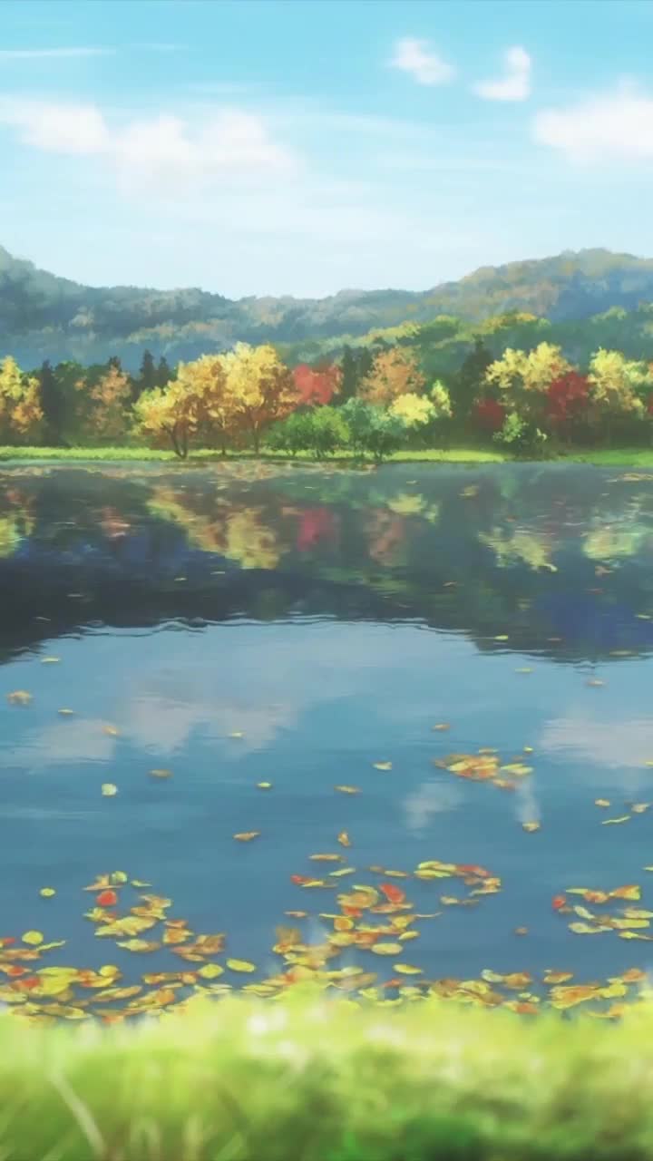 iPhone  Android Calm Lake Animated Nature Phone Live Wallpaper