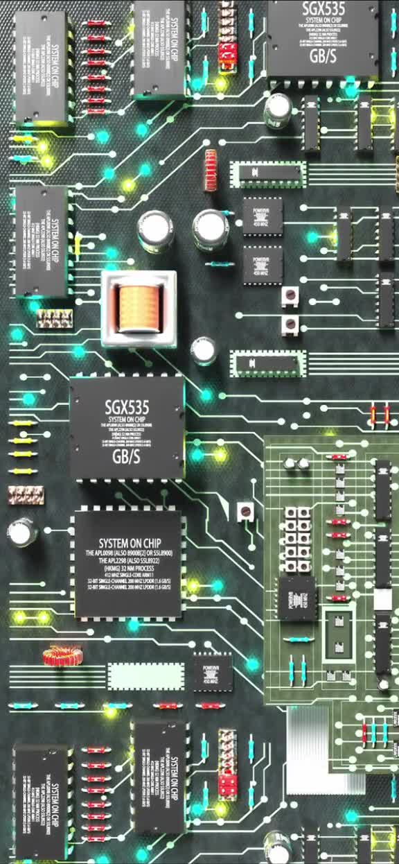 Cool Scheme Components Free Live Phone Wallpaper