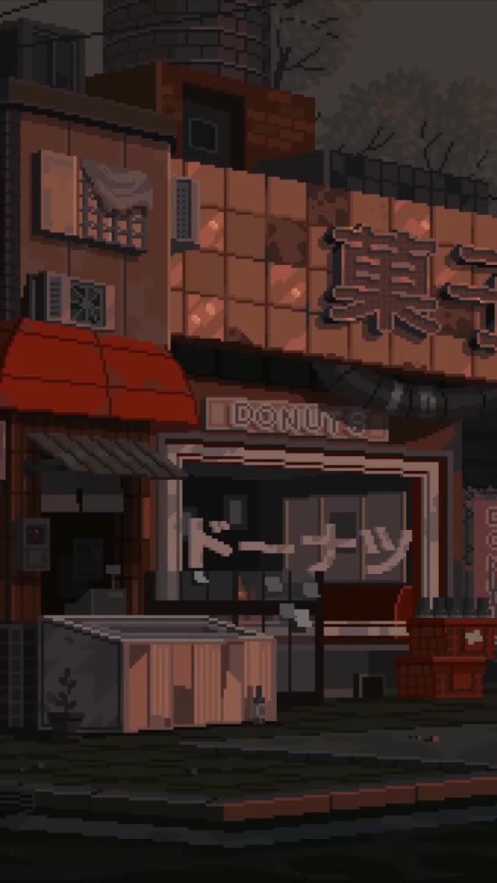 iPhone and Android Donuts Shop Live Phone Wallpaper