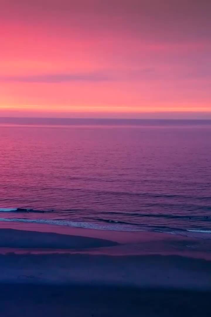 Evening Beach iphone lock screen wallpaper