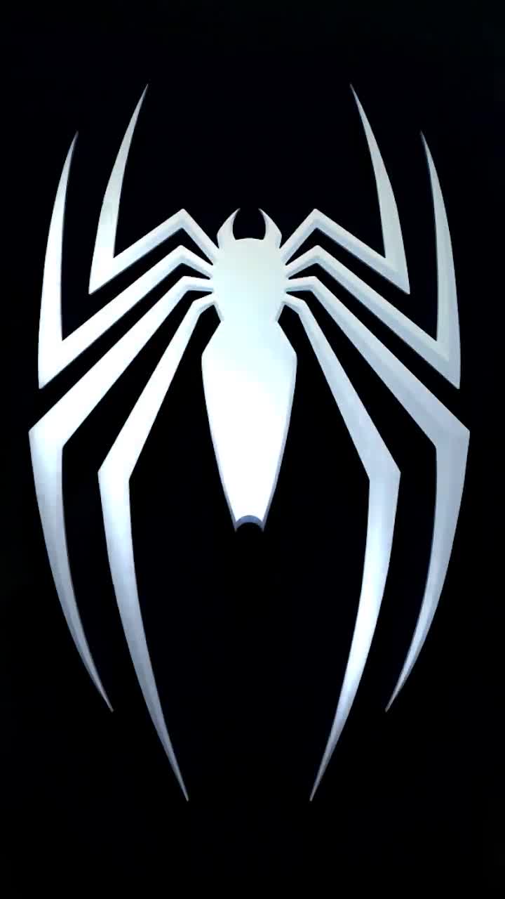 iPhone  Android Spiderman Logo Shine Free Phone Live Wallpaper