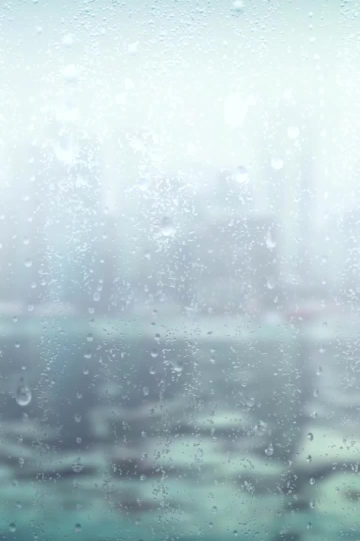Raindrops On Window iphone lock screen wallpaper