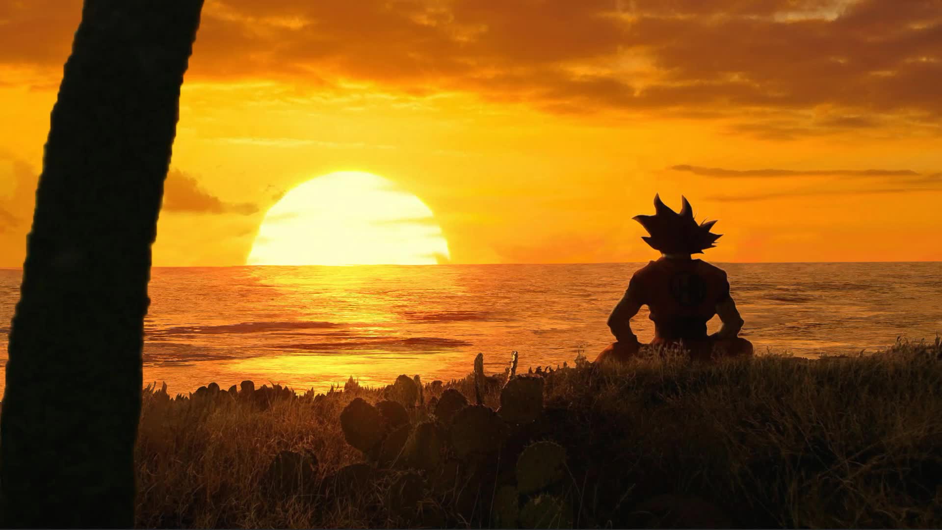 Dragon Ball Sunset Live Wallpaper