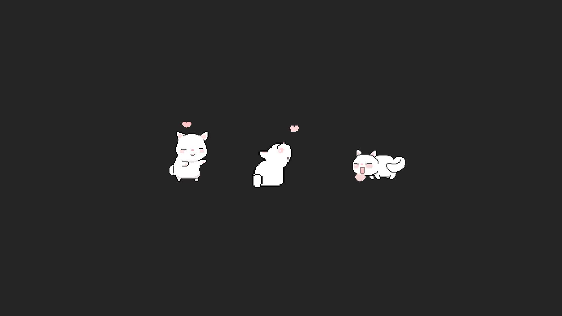 Cute Pixel Cat Live Wallpaper