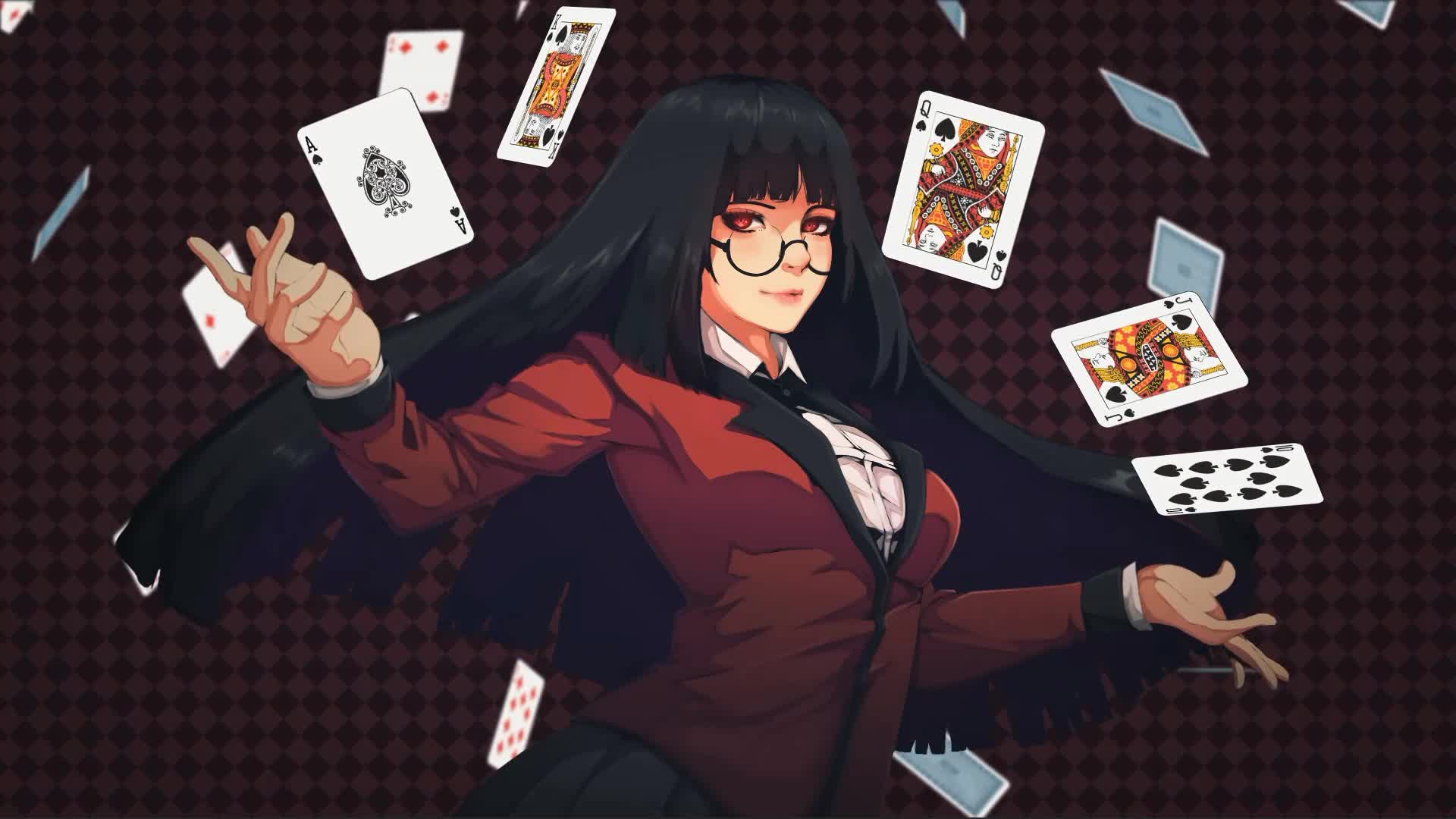 Manga Kakegurui Animated Wallpaper
