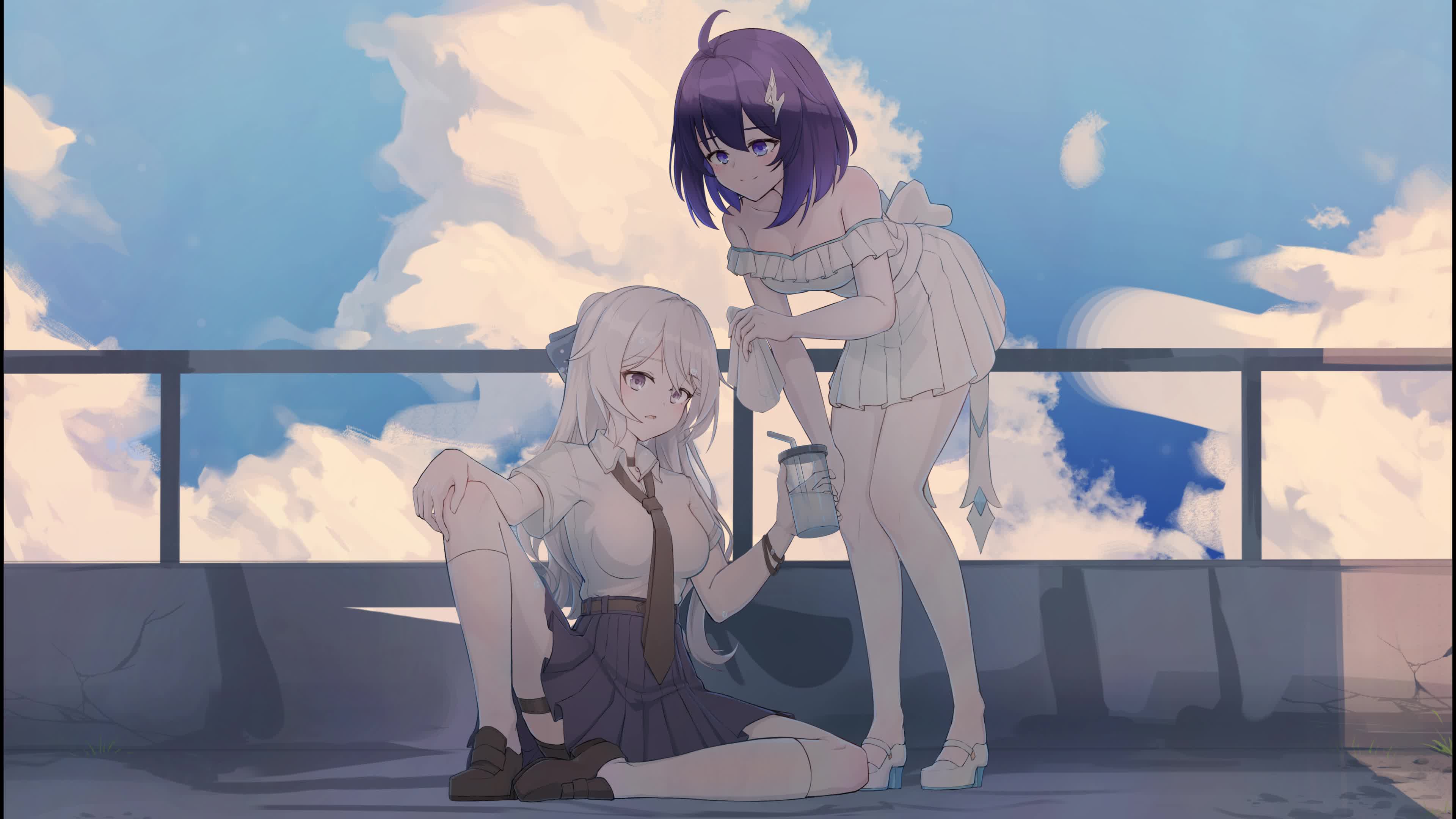 Bad Girl 乖乖女 Live Anime Wallpaper 4K