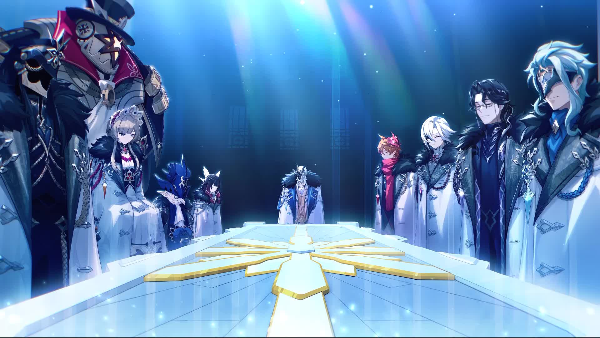 Fatui Harbingers Live Anime Wallpaper