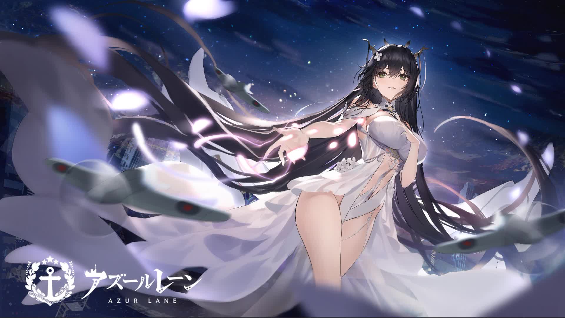 HMS Indomitable Azur Lane Live Anime Wallpaper