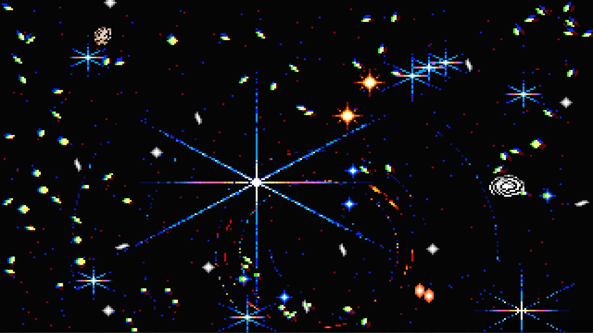 Pixel Space Live Wallpaper