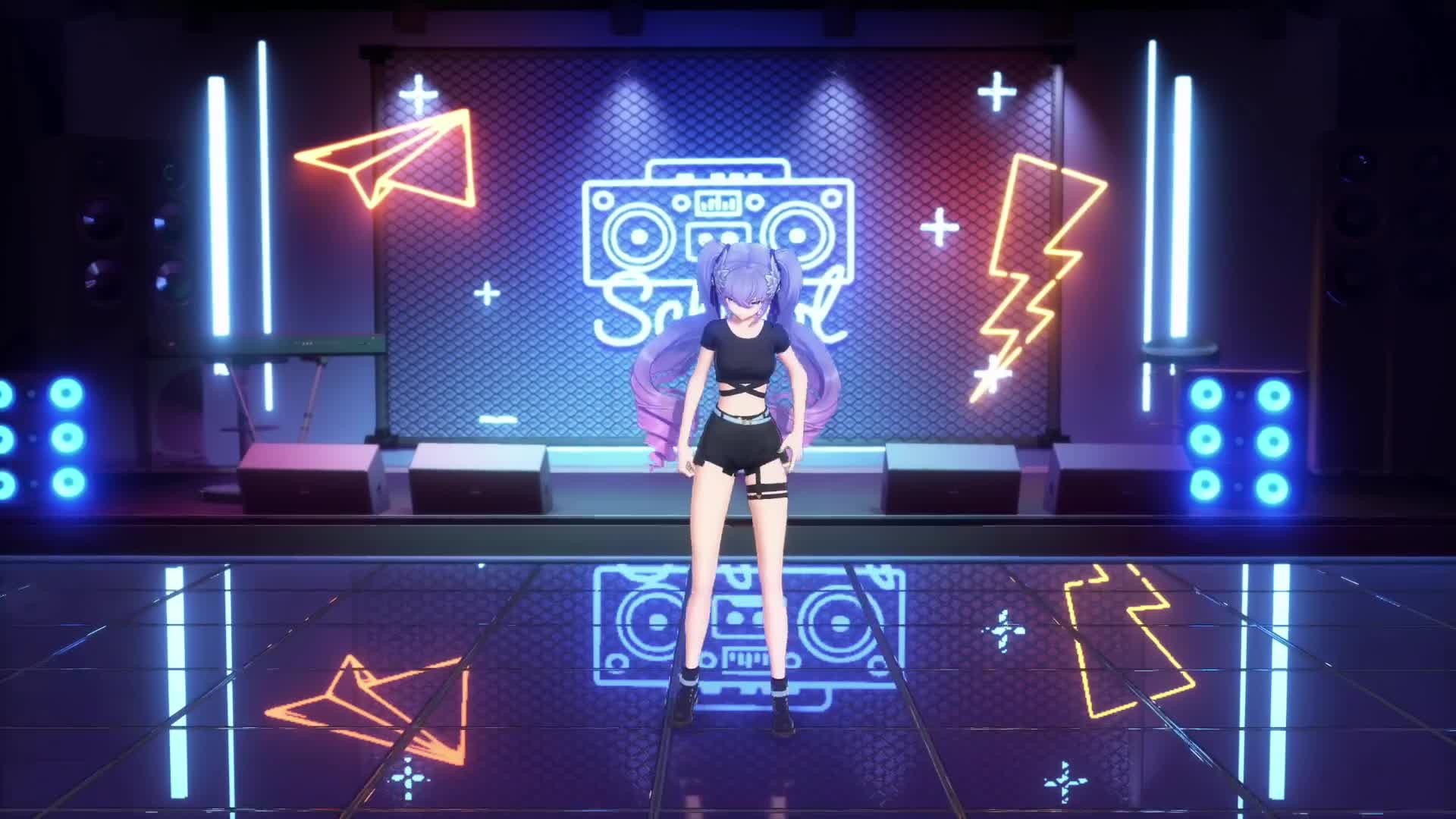 A-SOUL Xiang Wan Dance Live Anime Wallpaper