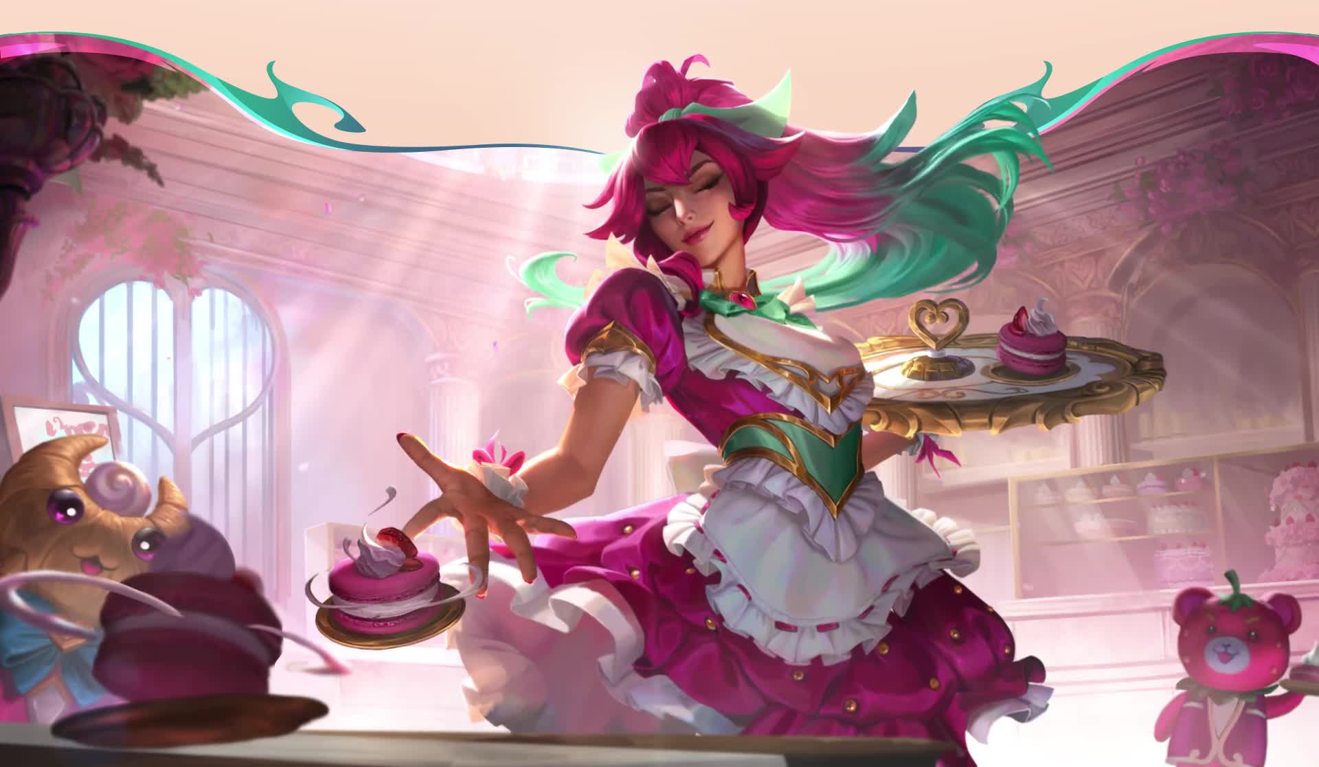Cafe Cutie Sivir Live Wallpaper