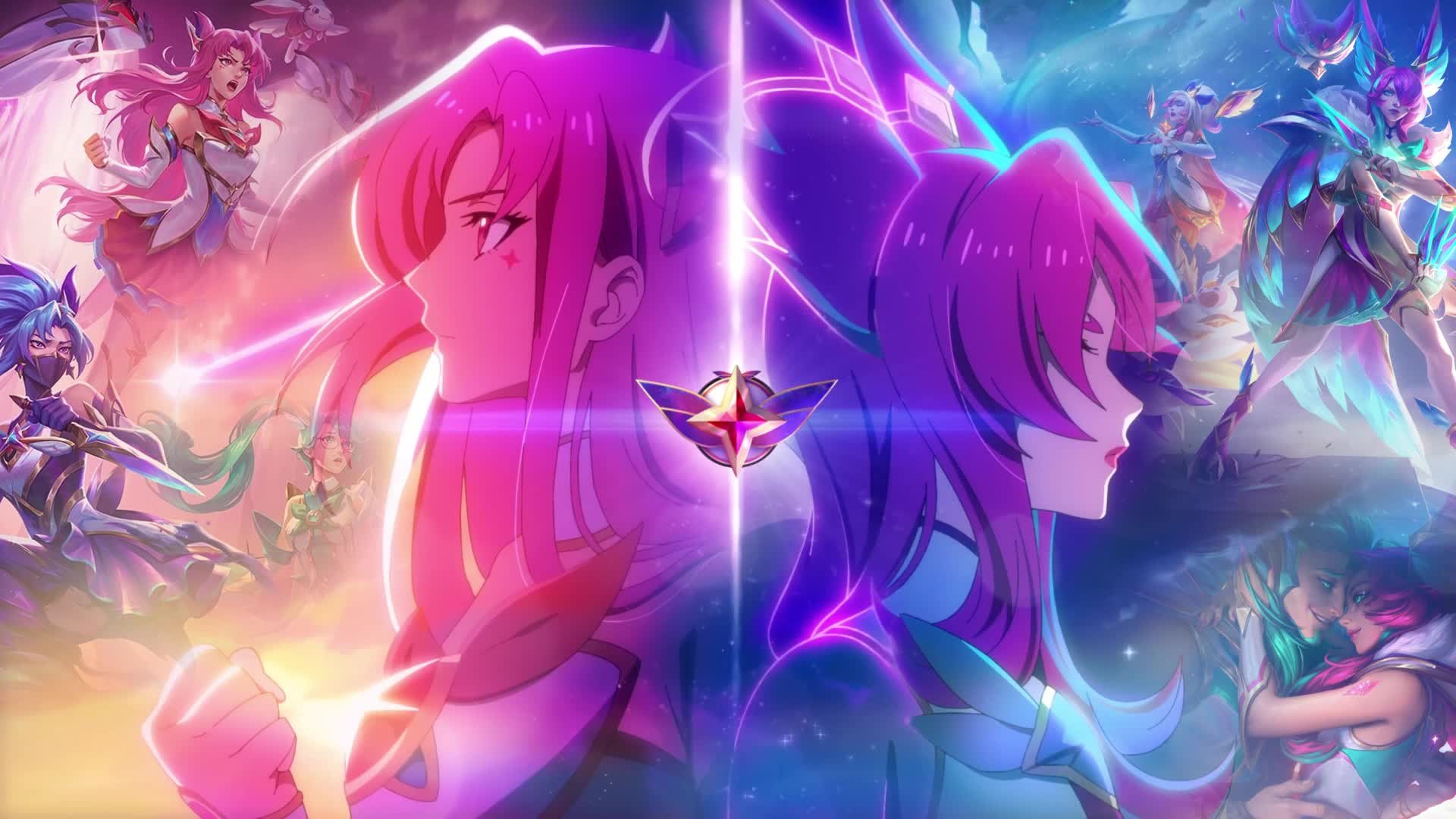 Star Guardian 2022 Kaisa & Xayah Loop Live Wallpaper