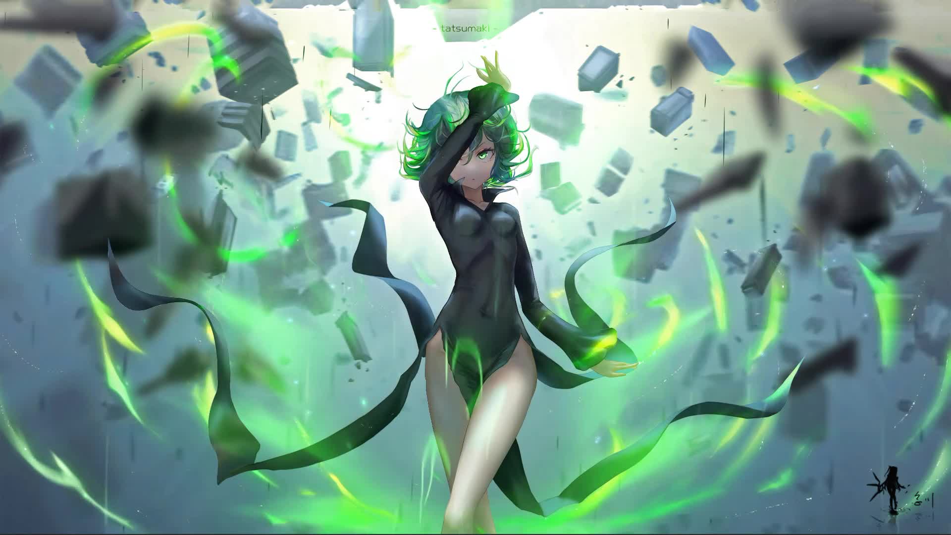 Anime Tatsumaki One Punch Man Live Wallpaper