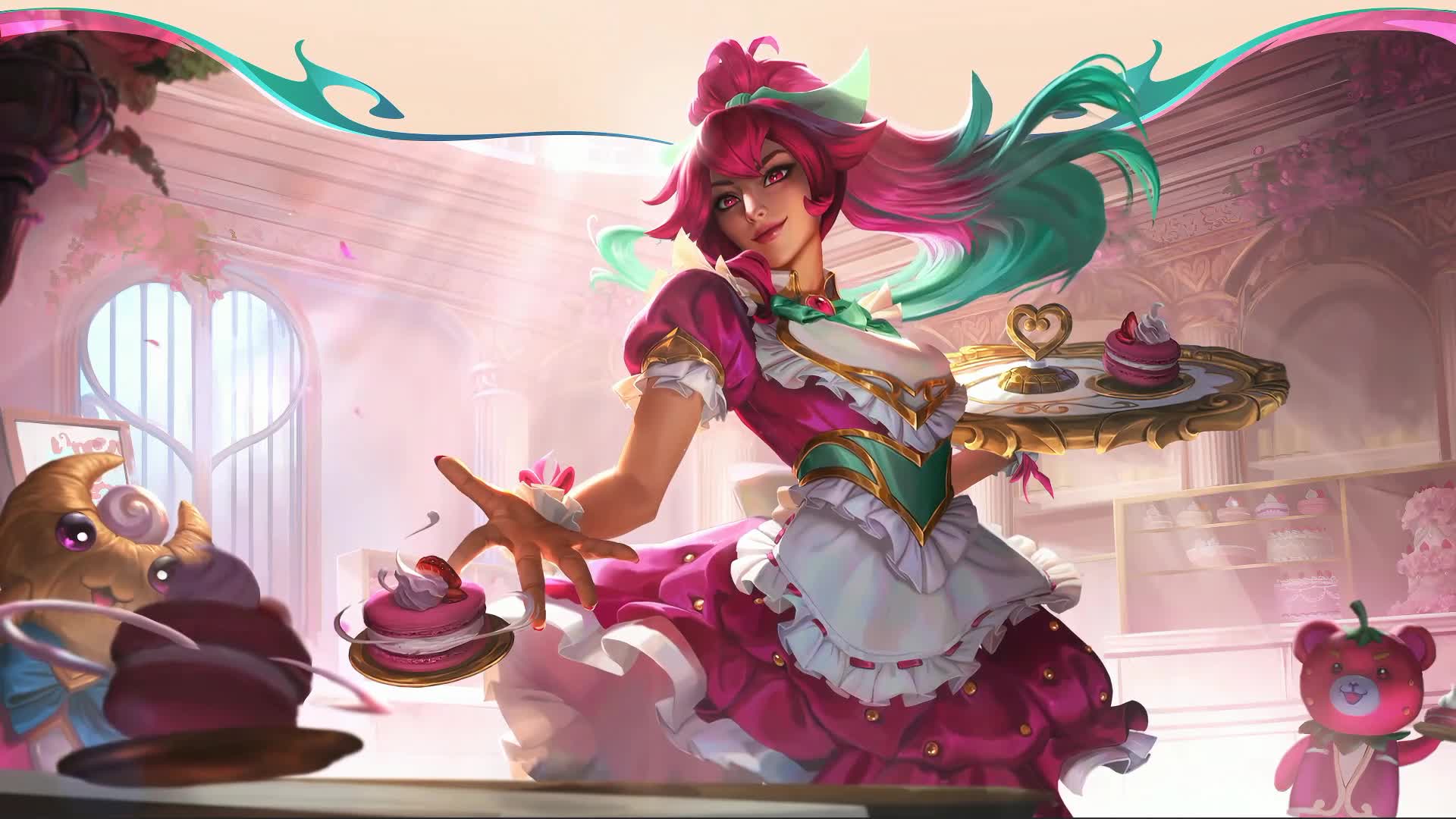 Cafe Cuties Sivir Live Wallpaper