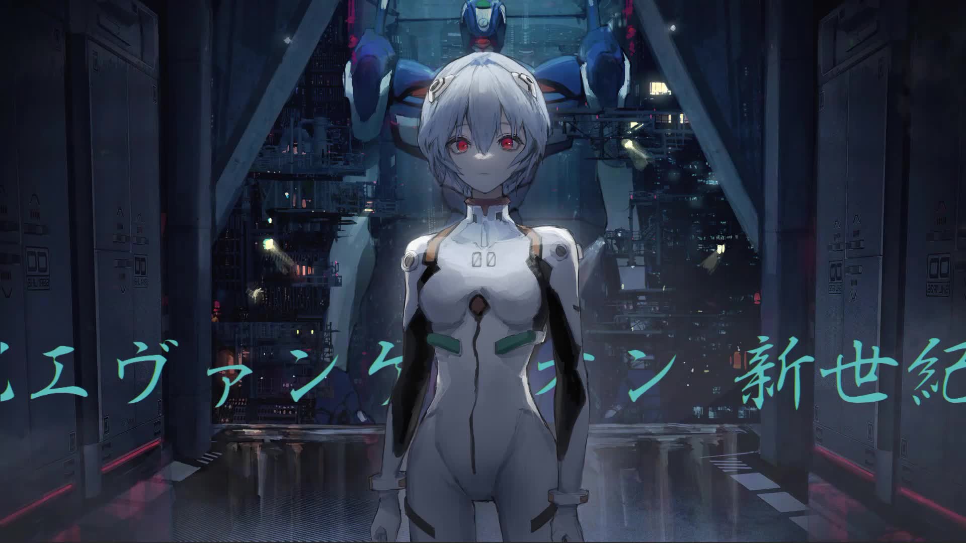 Rei Ayanami Evangelion Live Wallpaper Anime