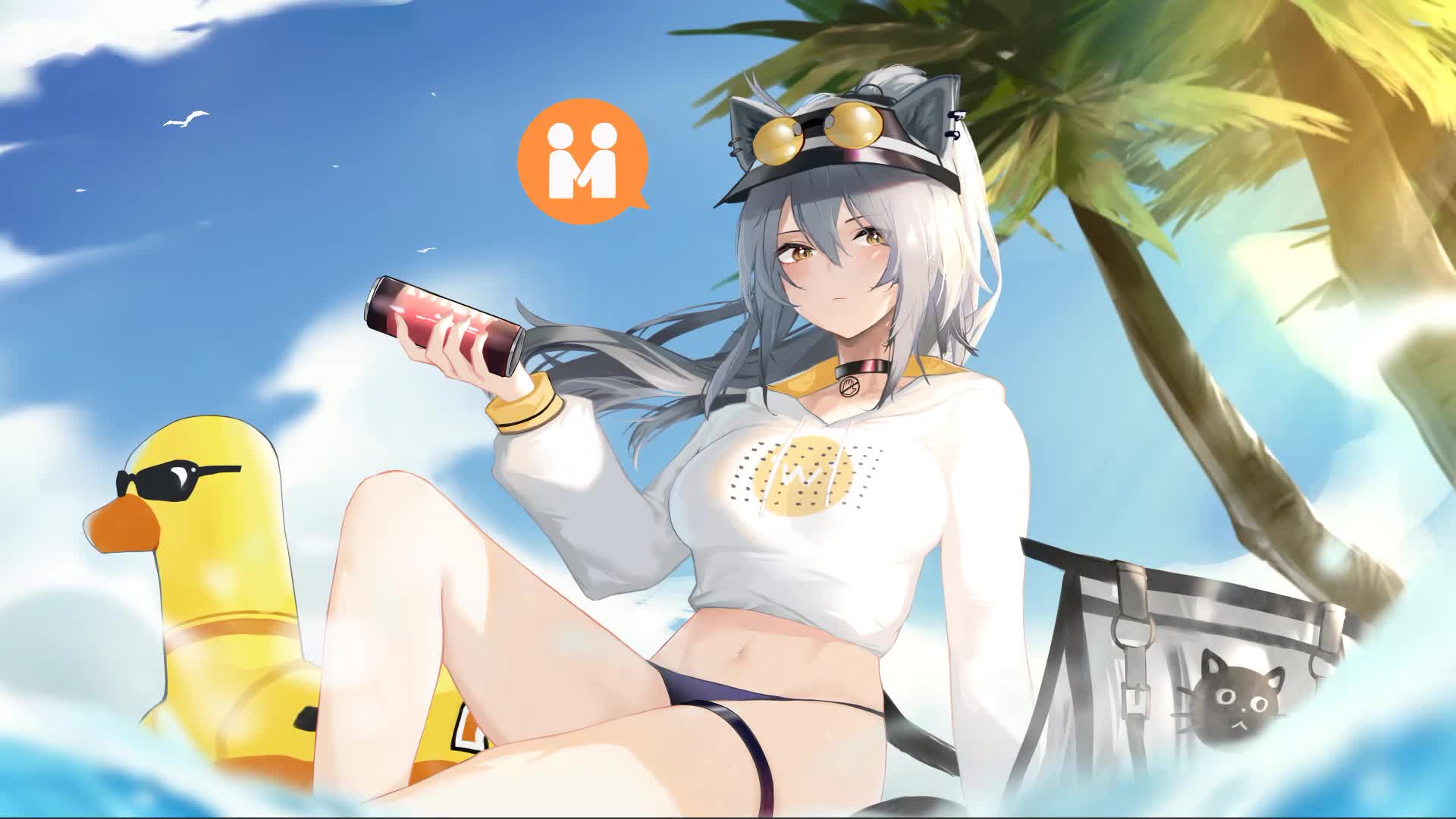 Schwarz Arknights Live Wallpaper Anime