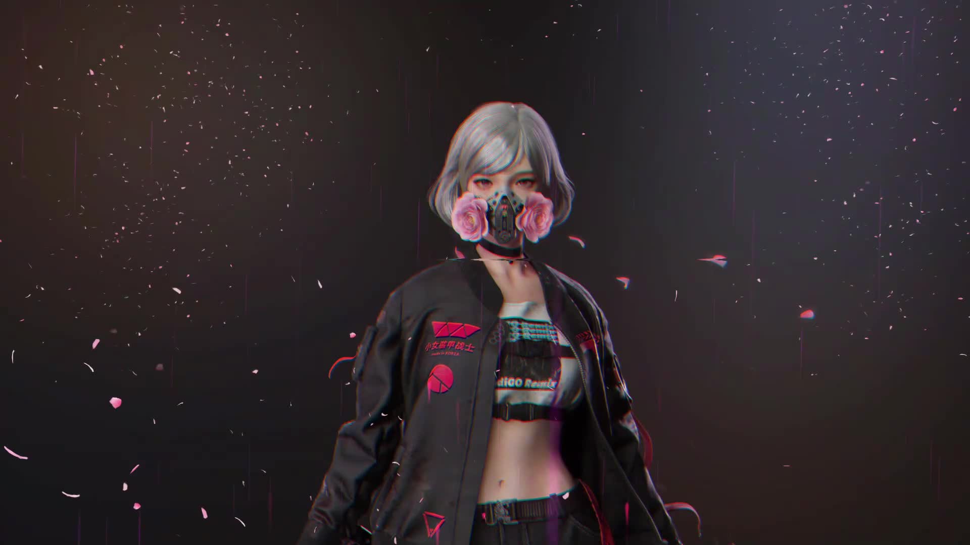 Cyberpunk Schoolgirls A revolutionist Live Wallpaper